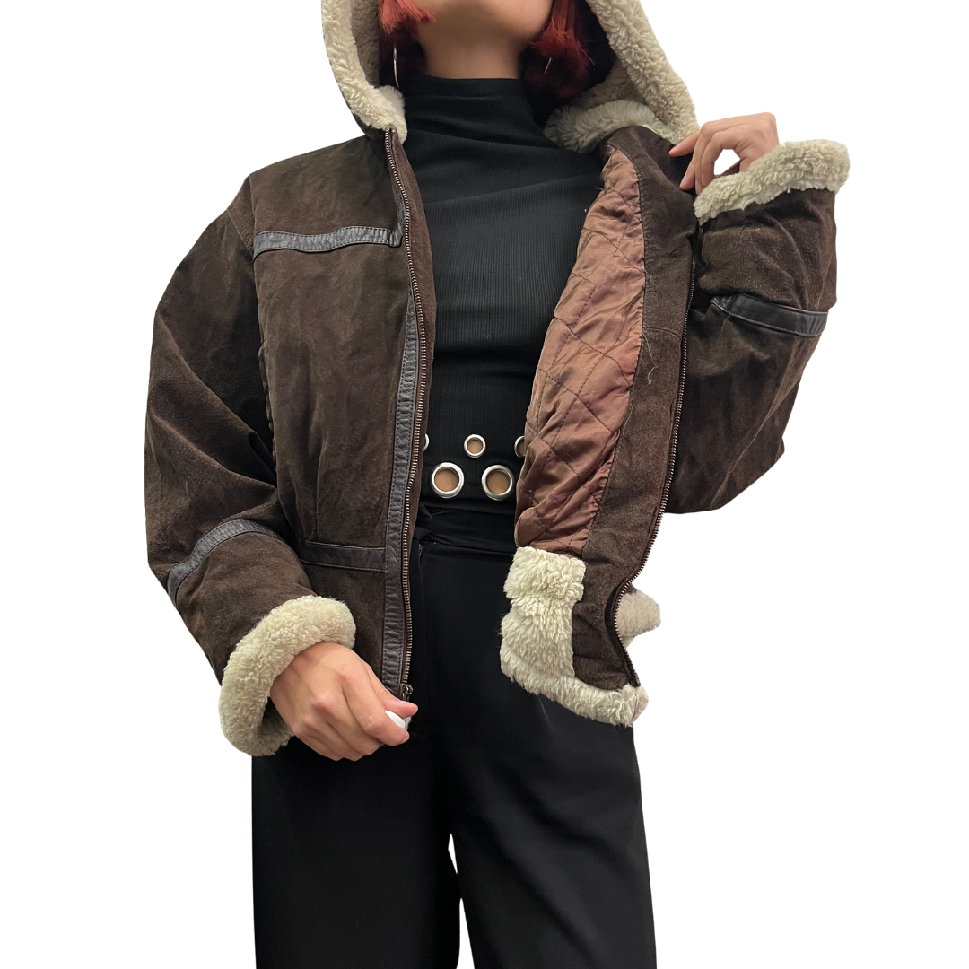 CHAQUETA CUERO L/XL