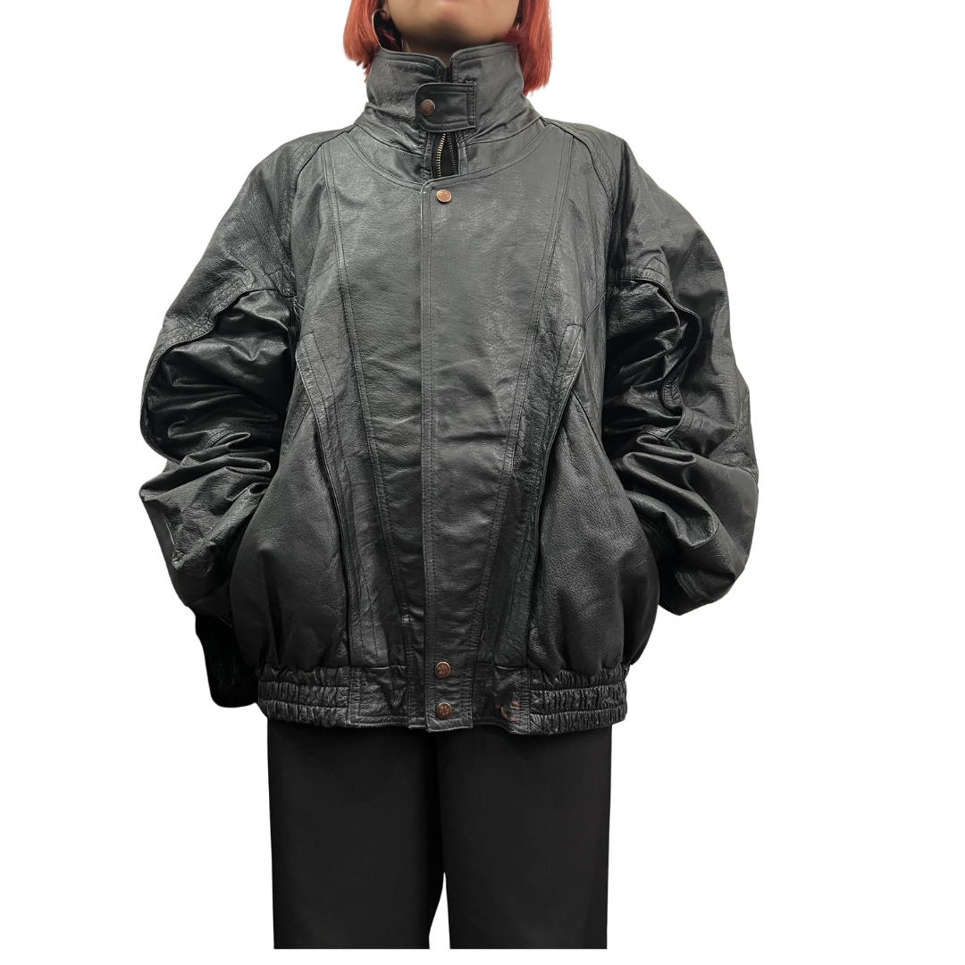 CHAQUETA CUERO XL