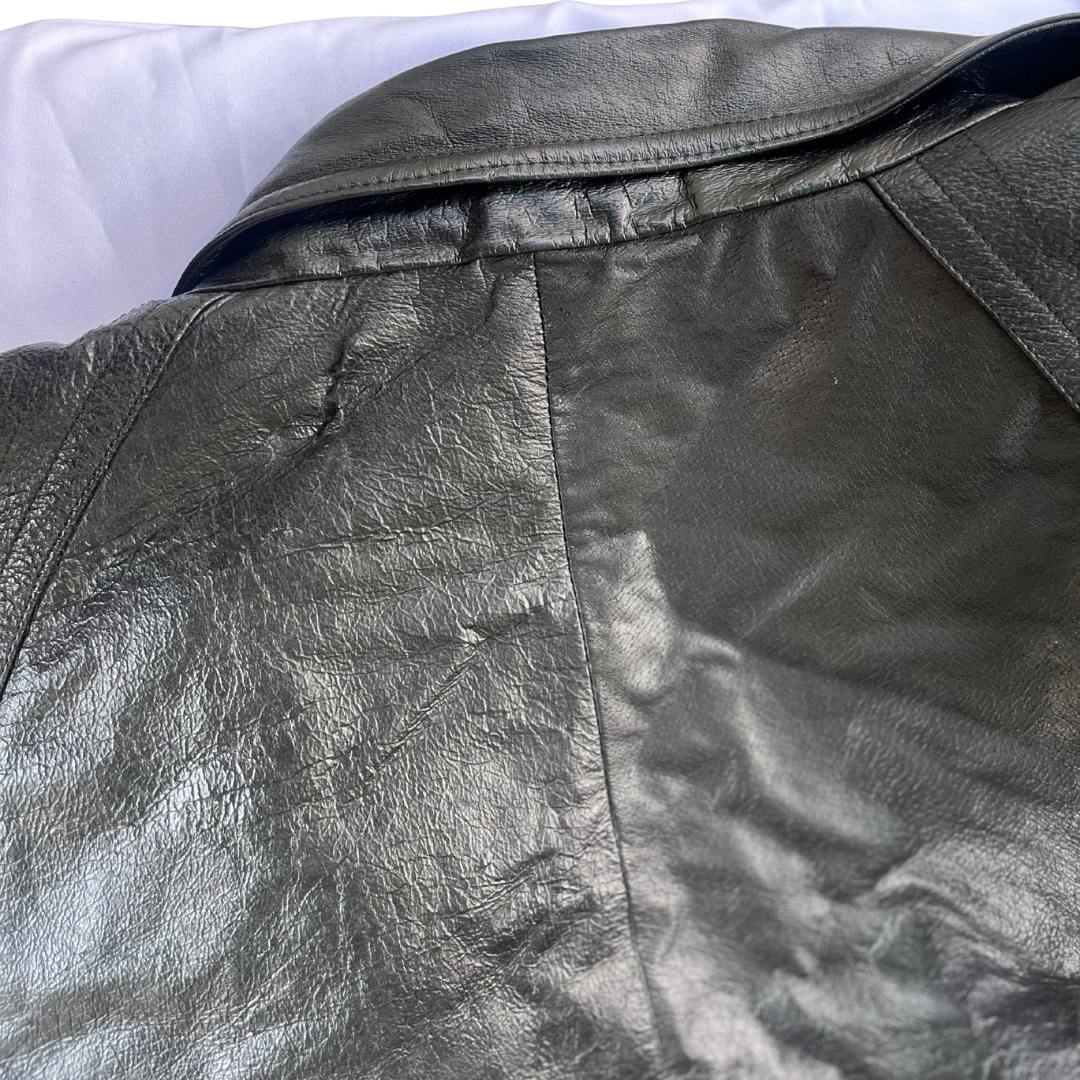 CHAQUETA CUERO XL