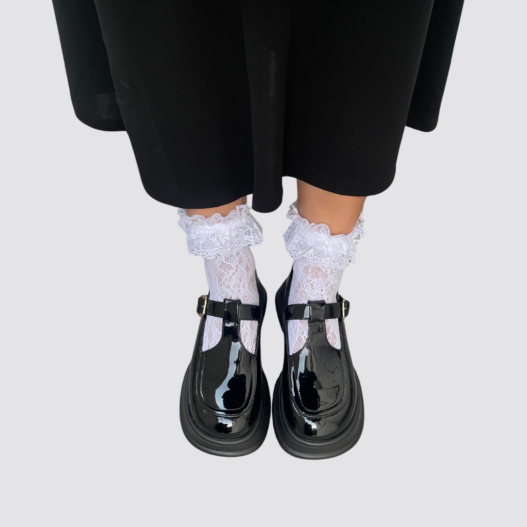 .⋆✮CALCETINES ENCAJE (white)⋆.