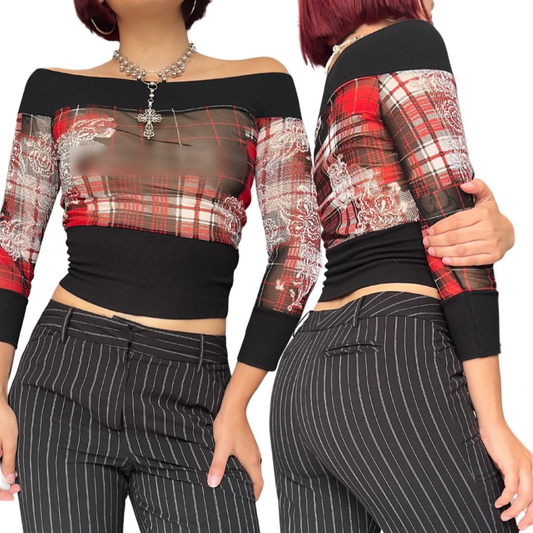TOP MESH XS
