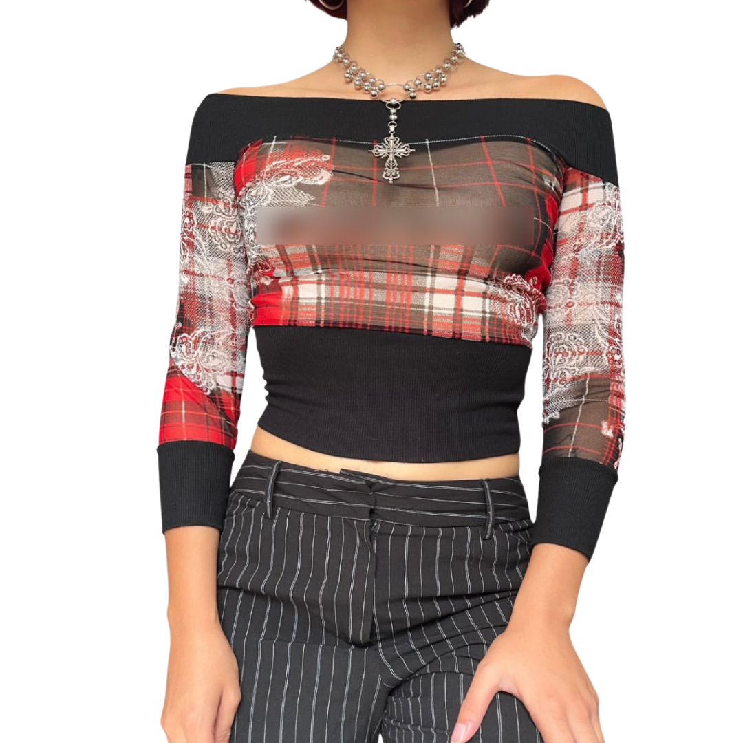 TOP MESH XS