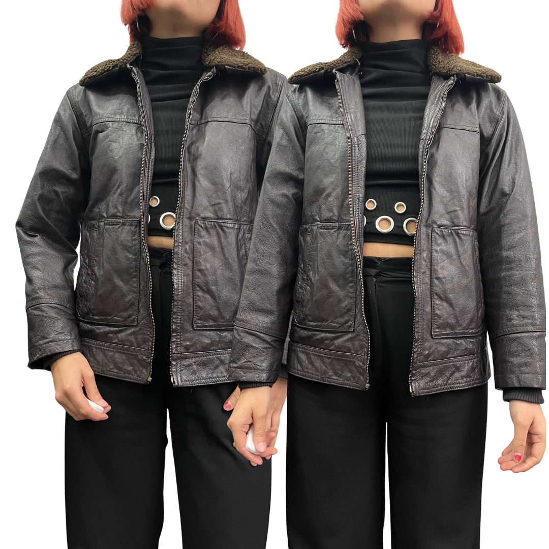 CHAQUETA CUERO M
