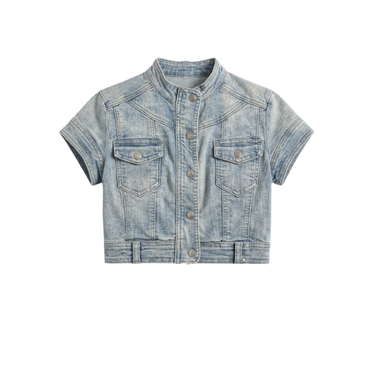 CROP DENIM S